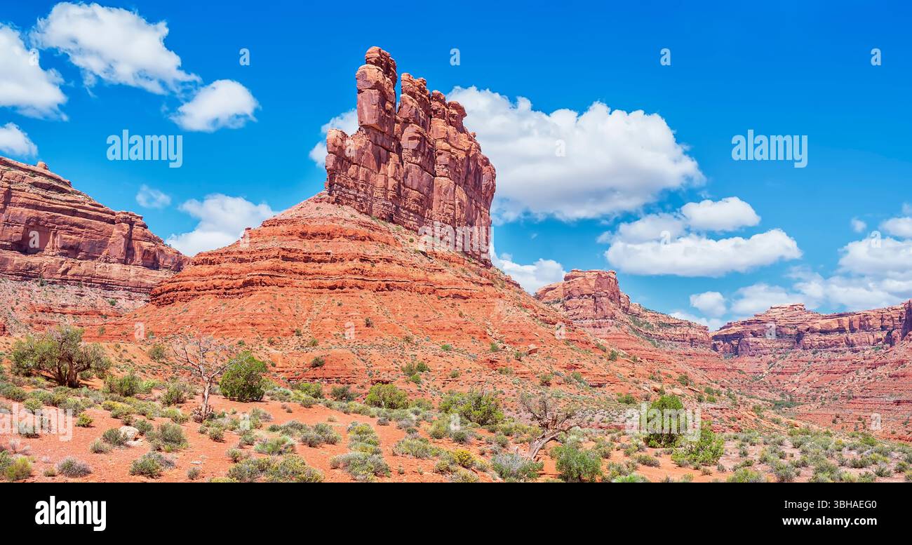 Valley of the Gods, Utah, USA, Stockfoto