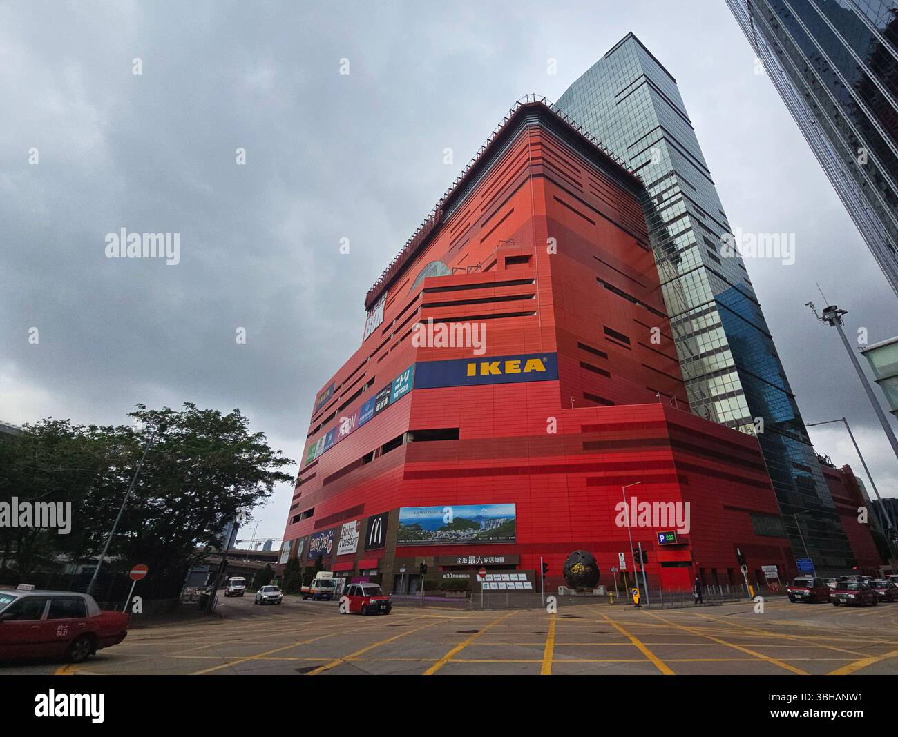 Das Megabox Einkaufszentrum in Kowloon Bay, Hongkong. Stockfoto