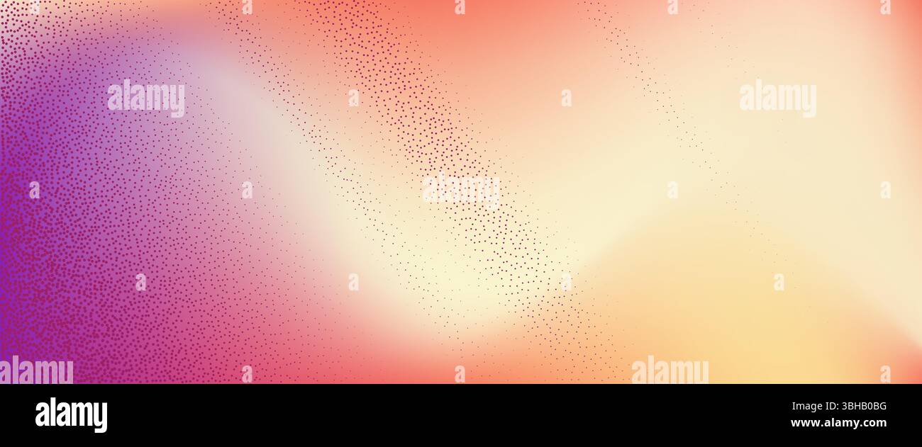 Abstrakter heller farbenfroher Hintergrund mit körniger Textur Stock Vektor