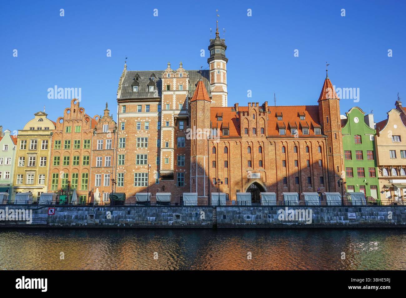 Heilig-Geist-Tor in Gdańsk, Polen Stockfoto Heilig-Geist-Tor in Gdańsk, Polen Stockfoto