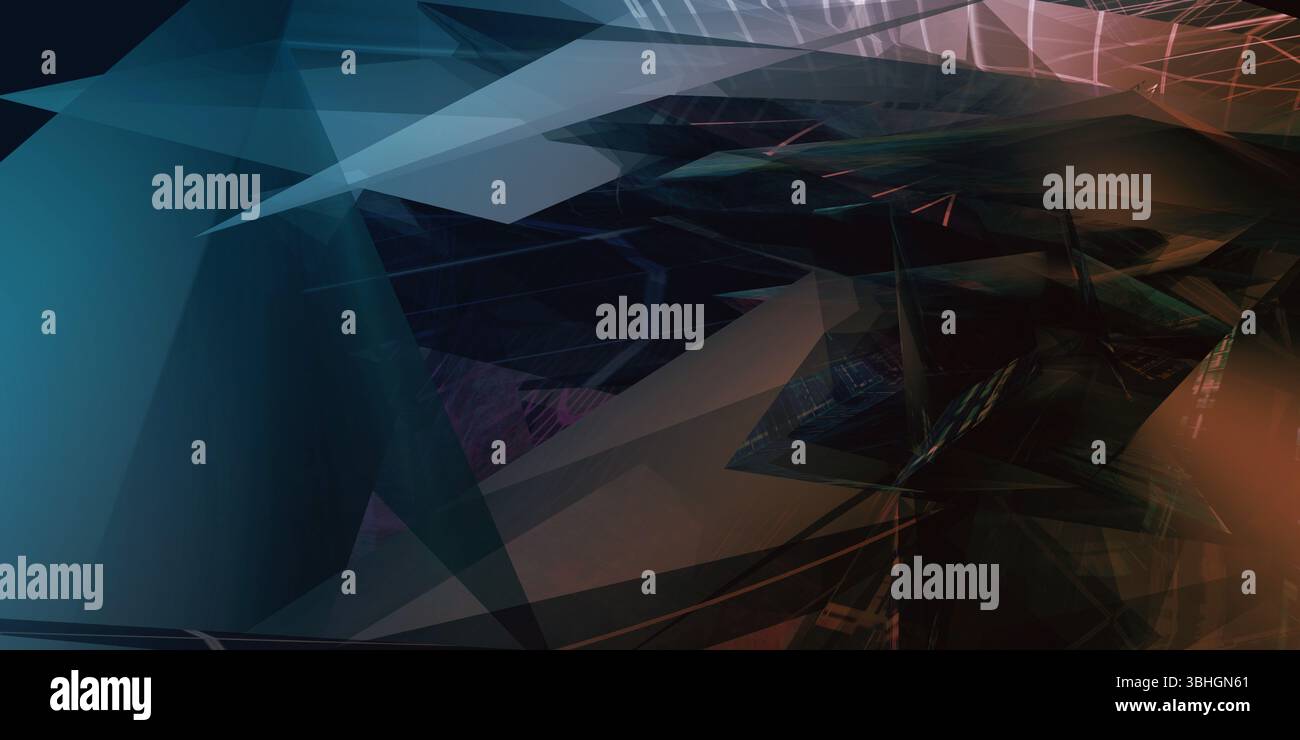 Immersive Musikerlebnis und Leistung als Konzept Stockfoto