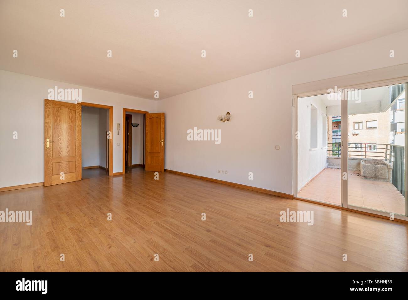 Und dann sind da noch die leeren Räume Stockfoto