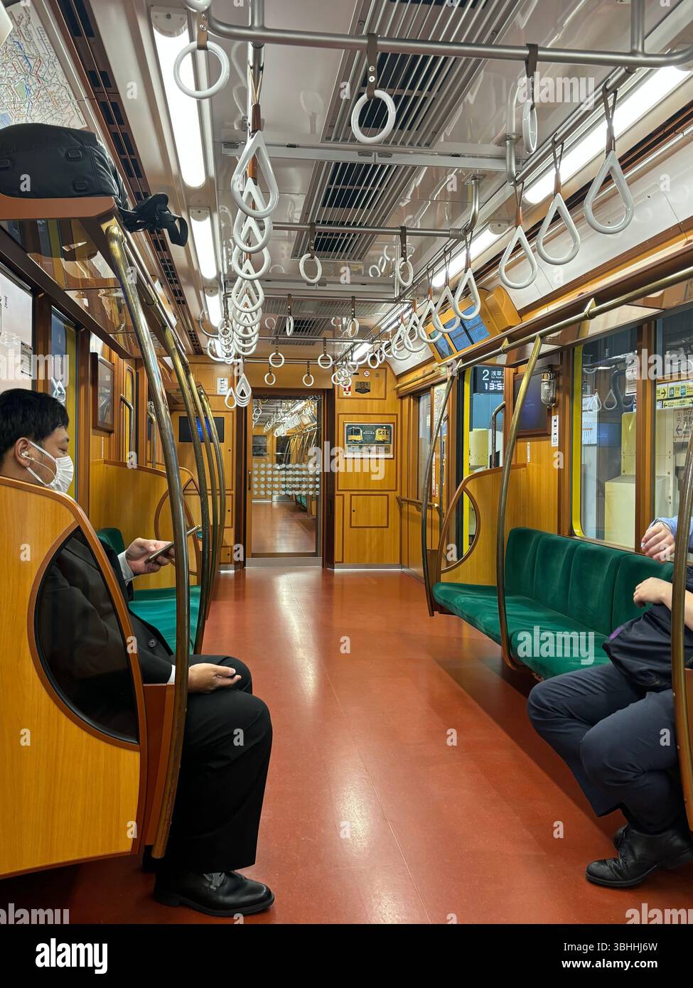 Tokyo Ginza Linie Stockfoto