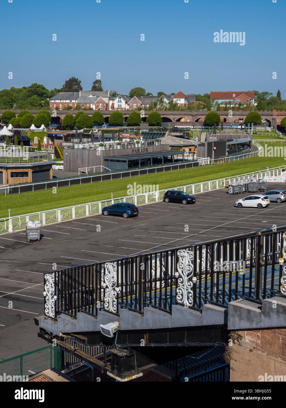 Chester Racecourse (weltälteste), Chester, Cheshire, England, Großbritannien, GB Stockfoto