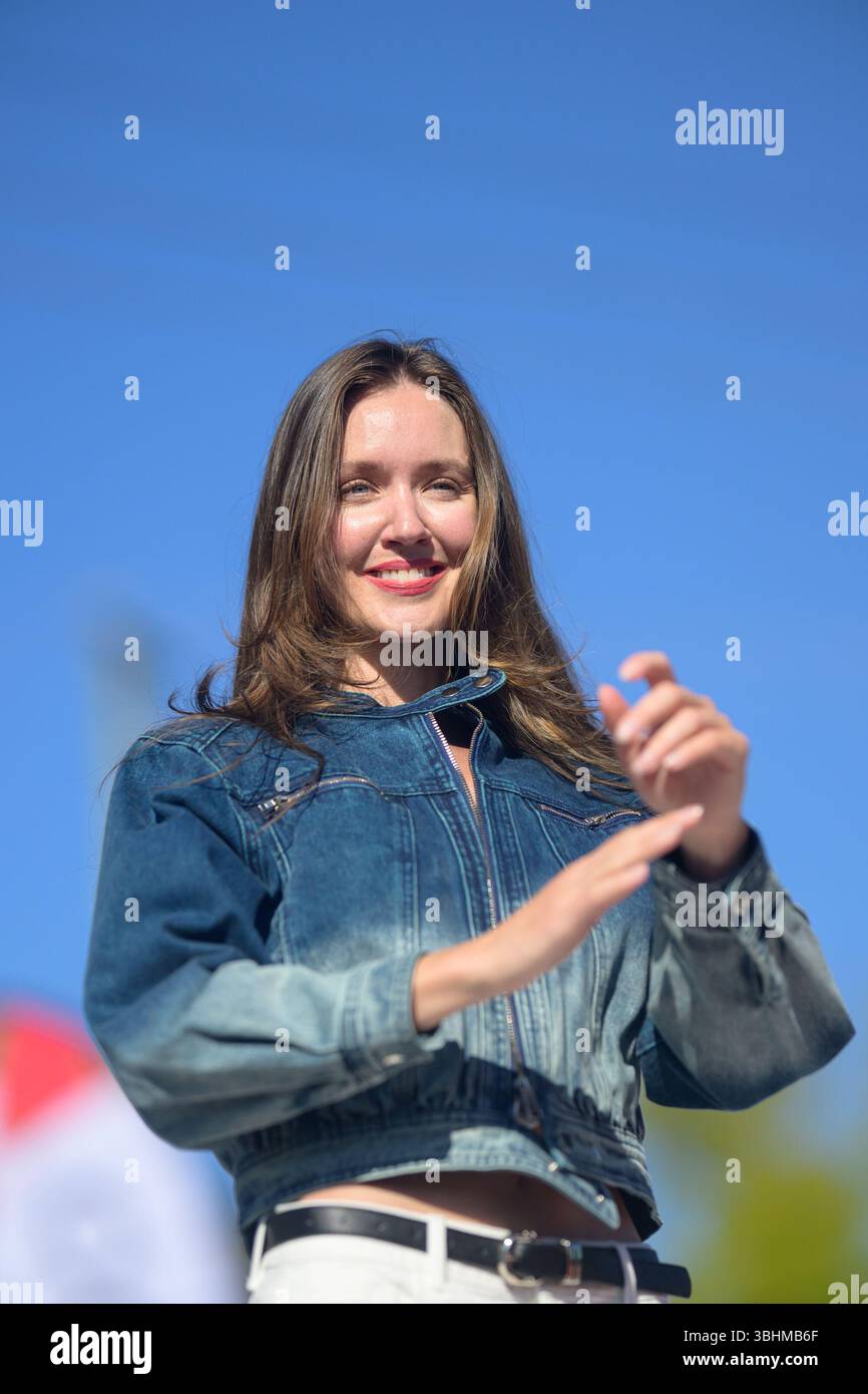 JAC von Jacqueline Conoir, Fashion Show, Italian Day, Vancouver, British Columbia, Kanada Stockfoto