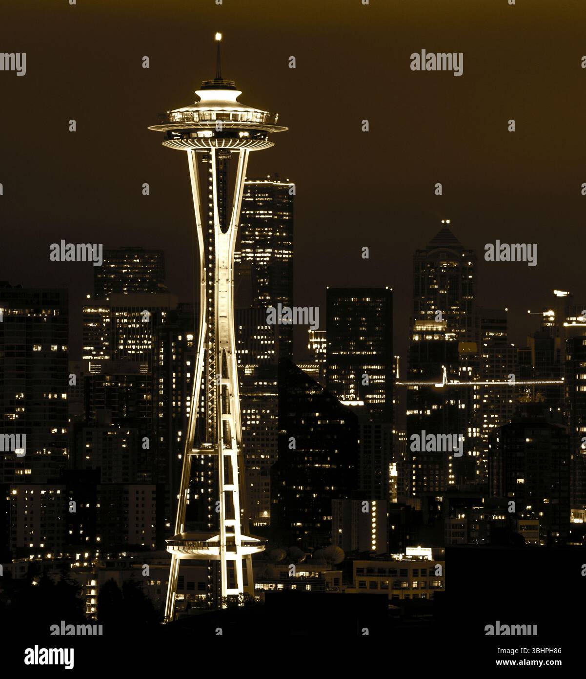 Space Needle Seattle Stockfoto