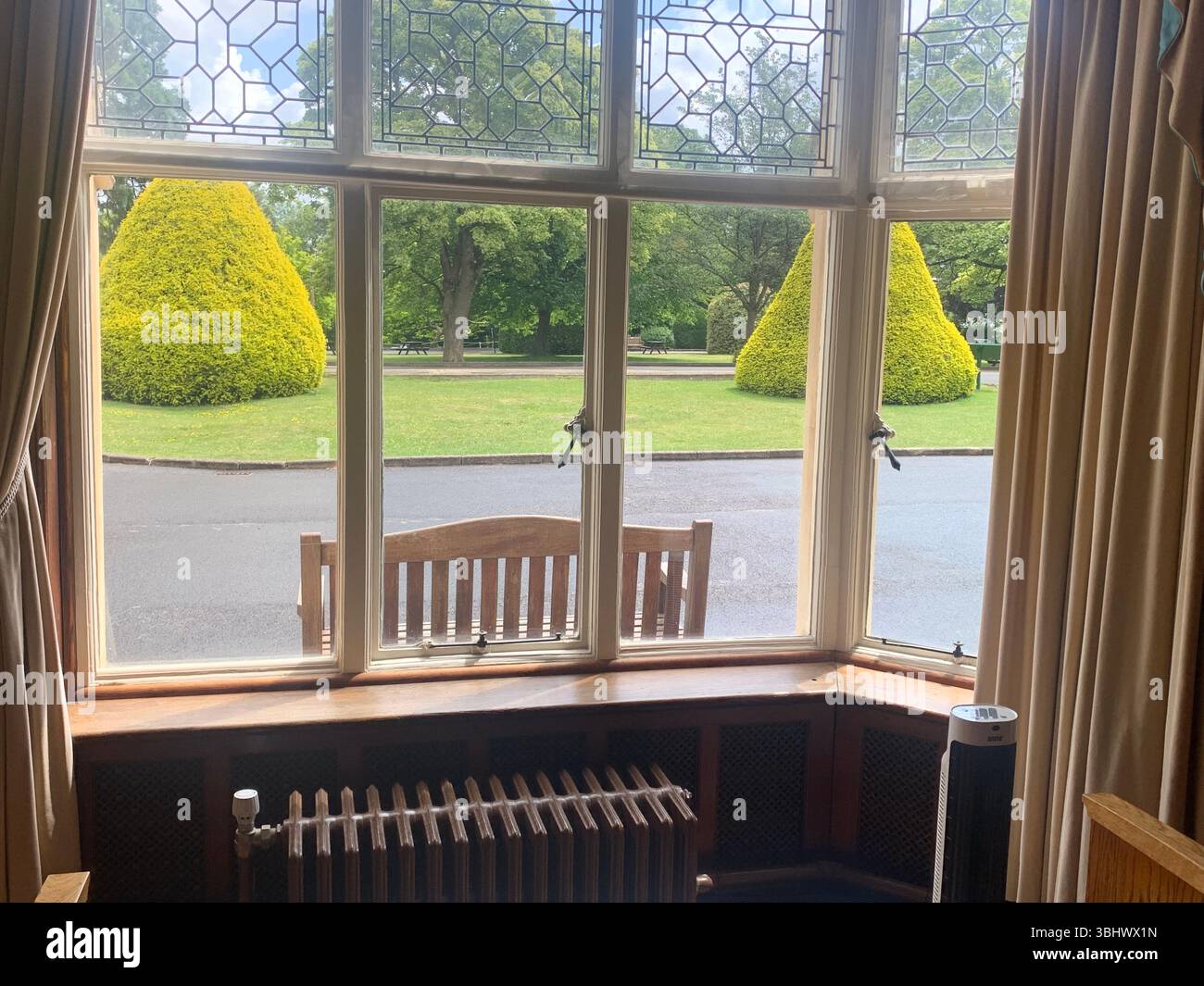 Bletchley Park Haus Kriegsbüros geheim Platz versteckt Milton Keynes The Bombe berühmte Militärsoldaten Navy Army Luftwaffe Nachahmung Spielfilm - Smartphone-aufgenommenes Stockfoto