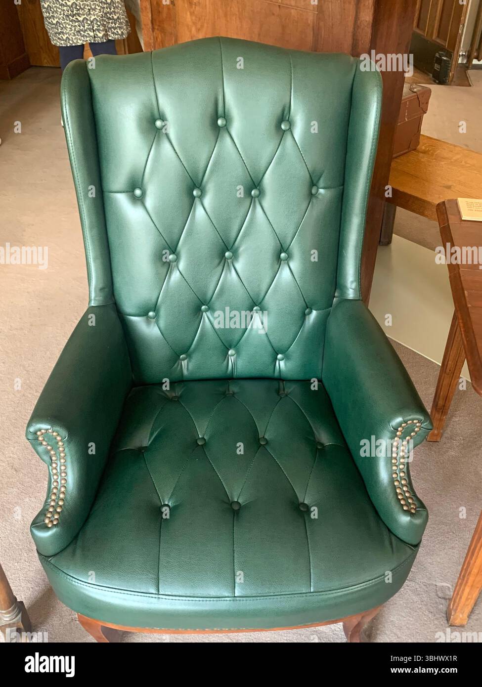 Bletchley Park Haus Kriegsbüros geheim Platz versteckt Milton Keynes The Bombe berühmte Militärsoldaten Navy Army Luftwaffe Nachahmung Spielfilm - Smartphone-aufgenommenes Stockfoto