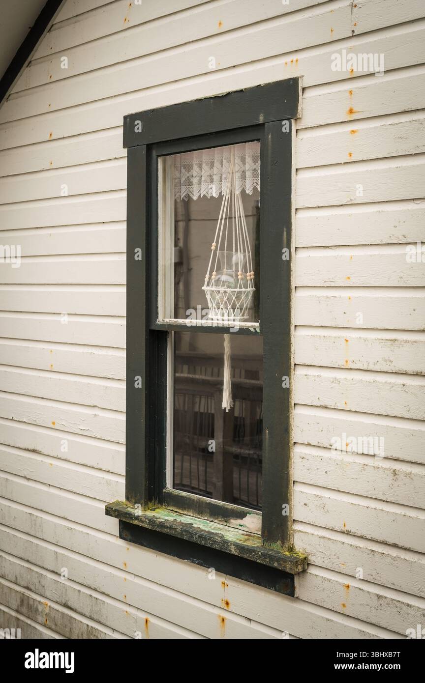 Die North Pacific Cannery National Historic Site. Prinz Rupert British Columbia, Kanada. Stockfoto