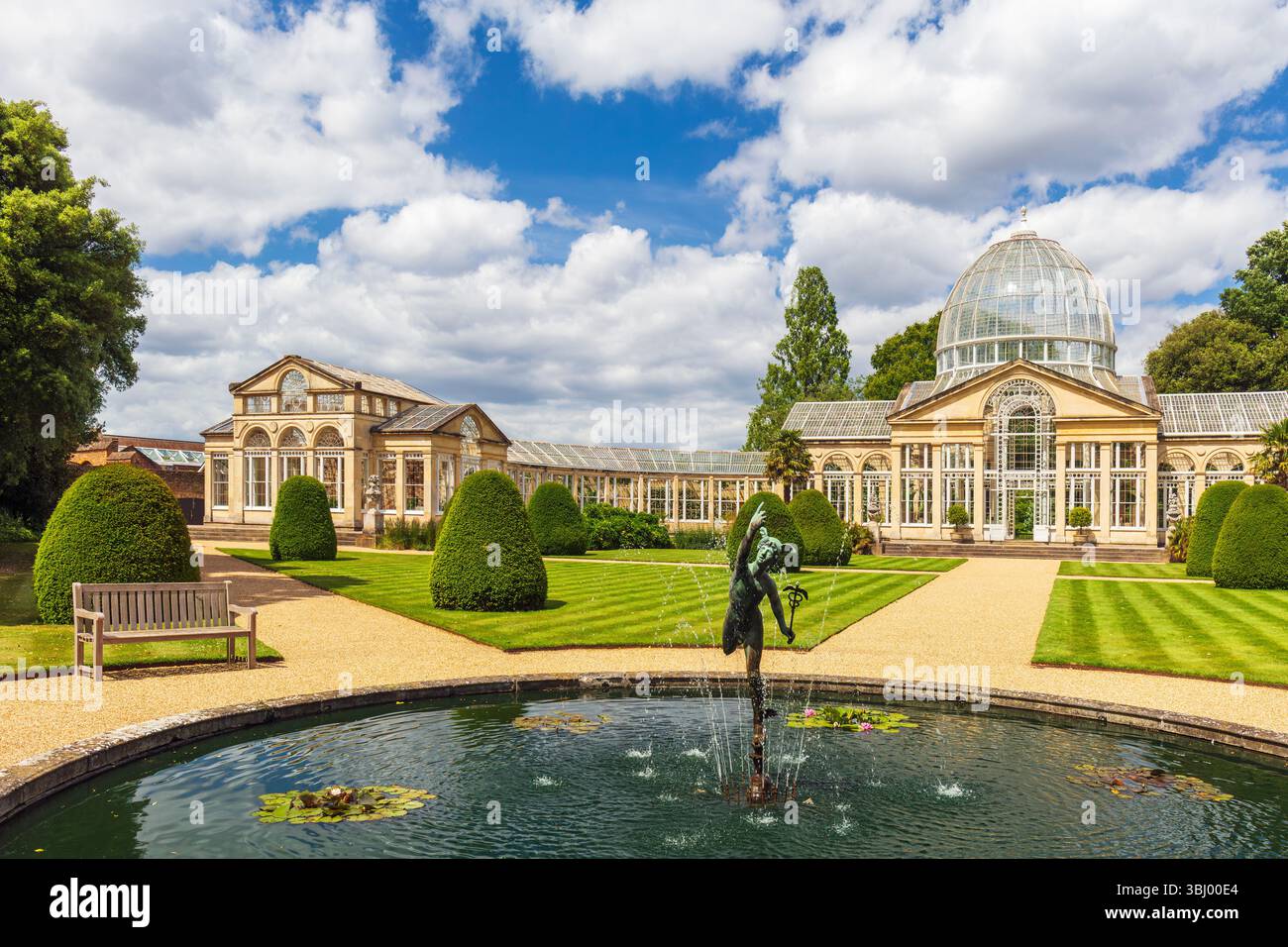 Das Große Konservatorium Syon House, London. Stockfoto