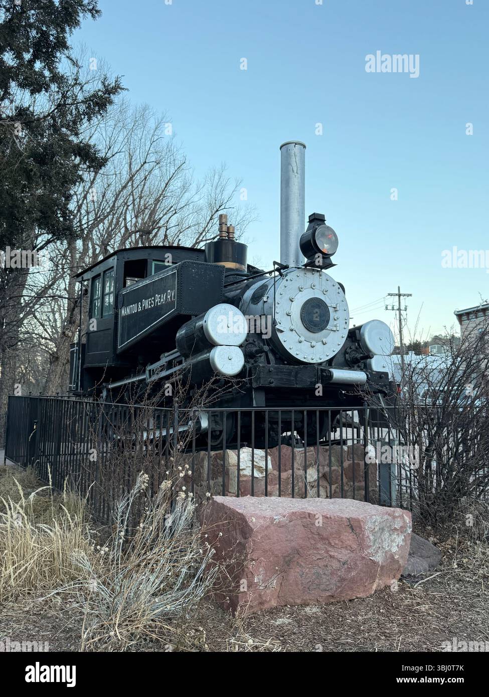 Manitou & Pikes Peak Railway, Manitou Springs, Colorado, USA Stockfoto