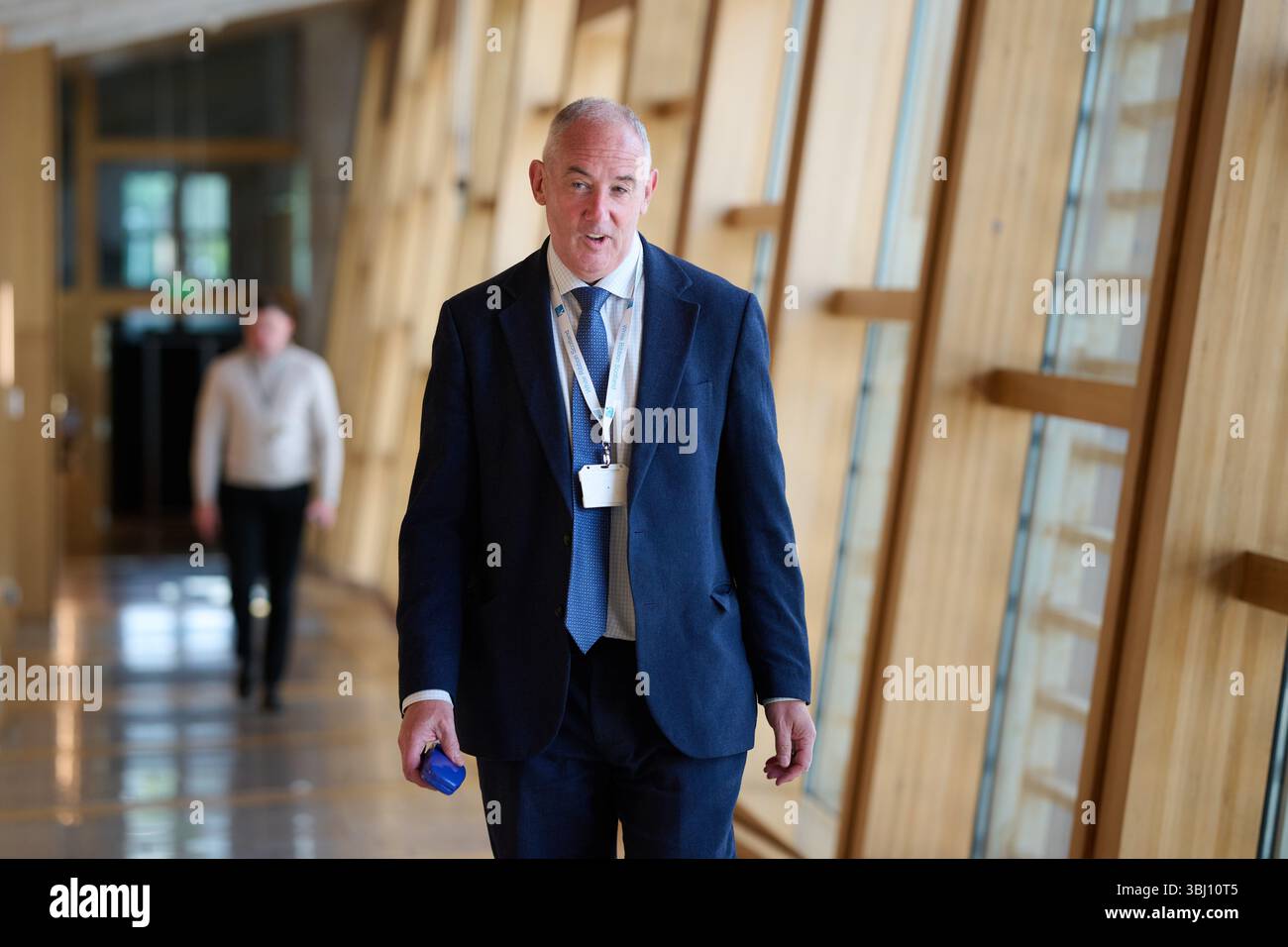 Edinburgh Schottland, Vereinigtes Königreich 12. Juni 2025. Paul McLennan MSP im schottischen Parlament für erste Ministerfragen. Credit sst/alamy Live News Stockfoto