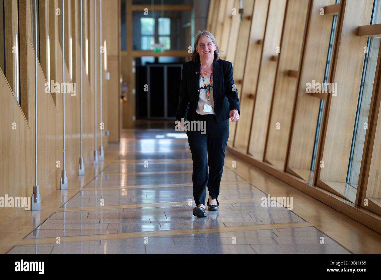 Edinburgh Schottland, Vereinigtes Königreich 12. Juni 2025. Minister für Drogen- und Alkoholpolitik und Sport Maree Todd MSP im schottischen Parlament für erste Ministerfragen. Credit sst/alamy Live News Stockfoto