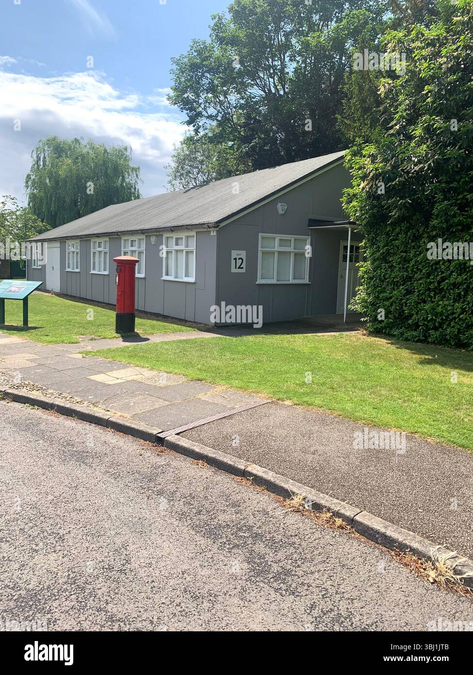 Bletchley Park Haus Kriegsbüros geheim Platz versteckt Milton Keynes The Bombe berühmte Militärsoldaten Navy Army Luftwaffe Nachahmung Spielfilm - Smartphone-aufgenommenes Stockfoto