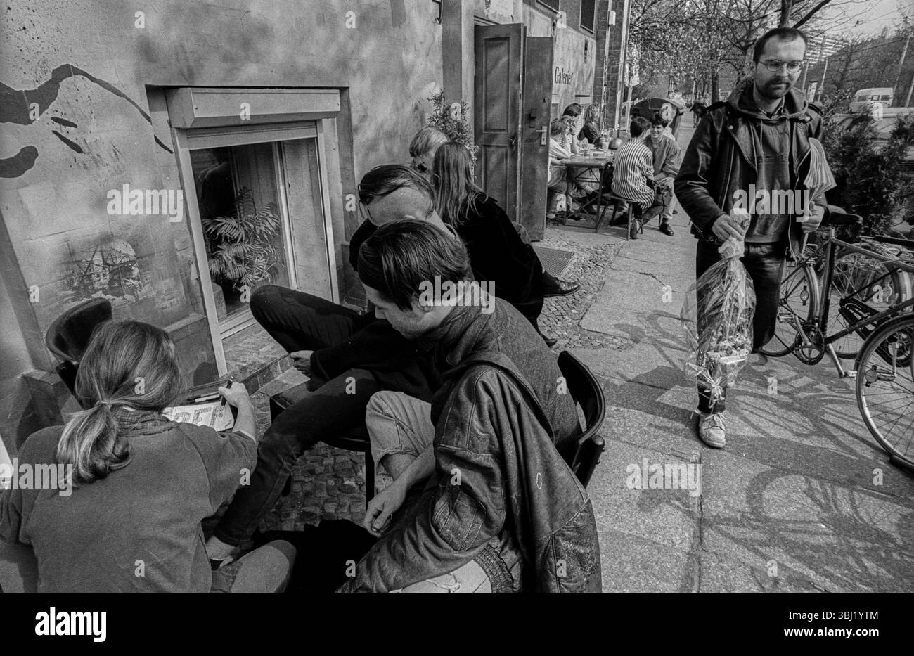 Deutschland, Berlin, 17.05.1992, Pub, Galerie Assel, Oranienburger Straße, Europa Stockfoto