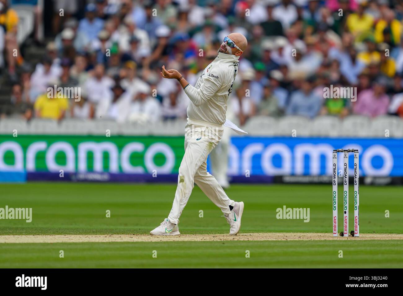 LONDON, VEREINIGTES KÖNIGREICH. 12. Juni 2025: Beim Finale der ICC World Test Championship Australien gegen Südafrika auf dem Lord's Cricket Ground am Donnerstag, 12. Juni 2025 in LONDON, GROSSBRITANNIEN. Quelle: Taka Wu/Alamy Live News Stockfoto