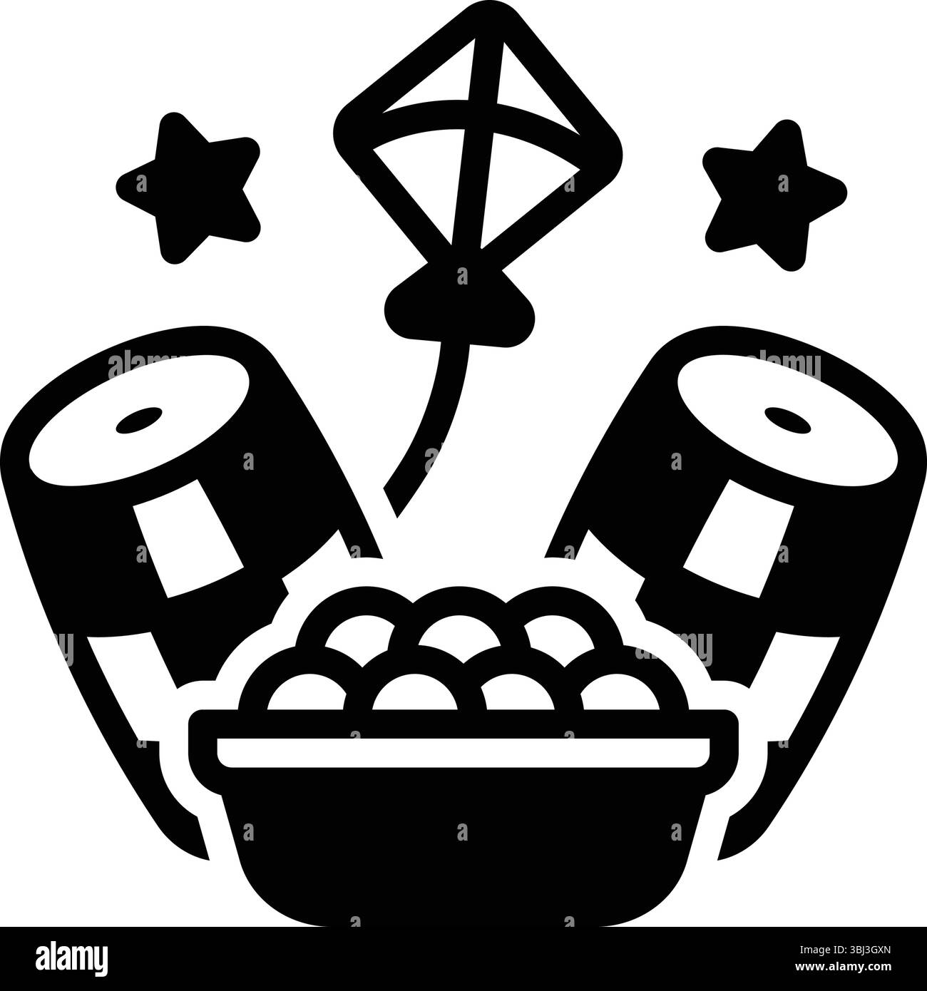 Symbol für Baisakhi Festival, Baisakhi Stock Vektor