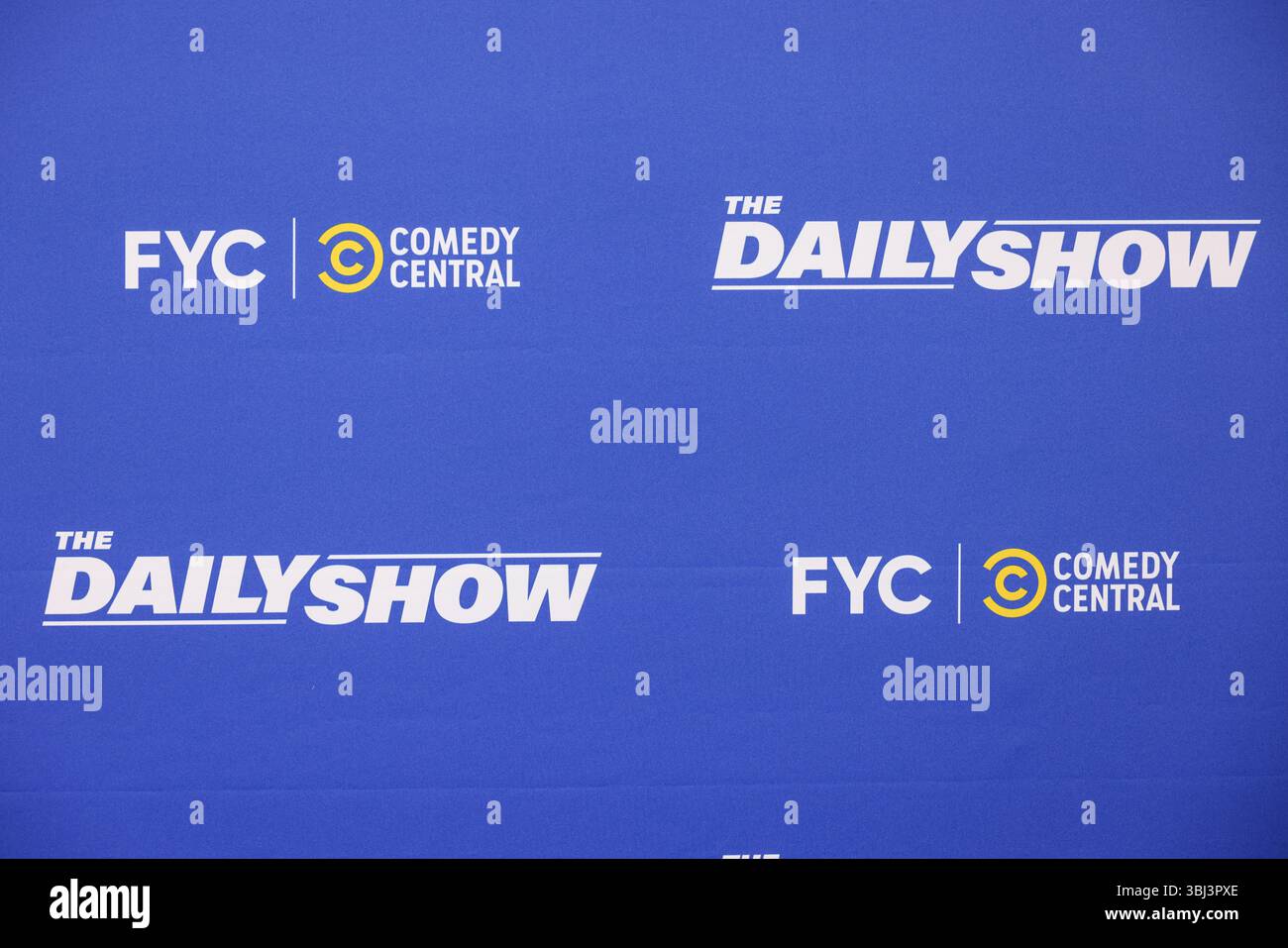 HOLLYWOOD, LOS ANGELES, KALIFORNIEN, USA - JUNI 07: Ein allgemeiner Blick auf die Atmosphäre in der „The Daily Show“ von Comedy Central ATAS (Academy of Television Arts and Sciences) Offizielle Emmy FYC (zur Berücksichtigung) Screening-Veranstaltung in der Academy of Motion Picture Arts Sciences - Linwood Dunn Theater am 7. Juni 2025 in Hollywood, Los Angeles, Kalifornien, USA. (Foto: Xavier Collin/Image Press Agency) Stockfoto