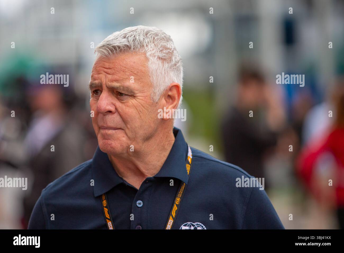 FIA Personal während des Formel-1-Grand-Prix du Canada 2025 in Montreal, Quebec, Kanada, vom 12. Bis 15. Juni - Runde 10 von 24 der F1-Weltmeisterschaft 2025 Stockfoto