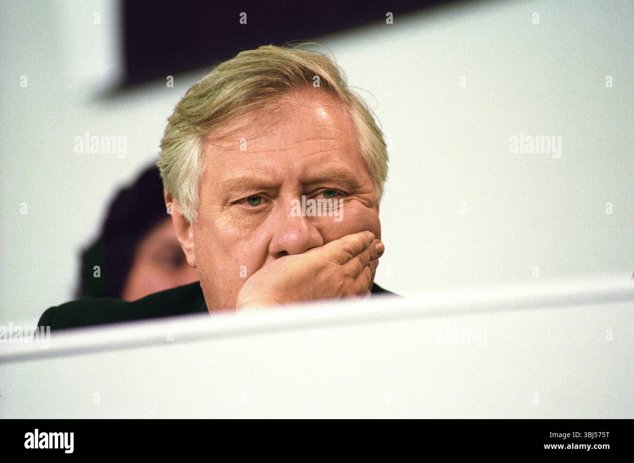 Roy Hattersley Labour Party Jahreskonferenz 1990 Stockfoto