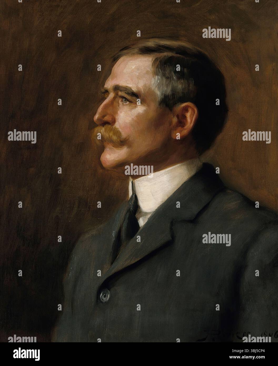 Henry Solomon Wellcome: Kopf und Schultern, 1906. Stockfoto