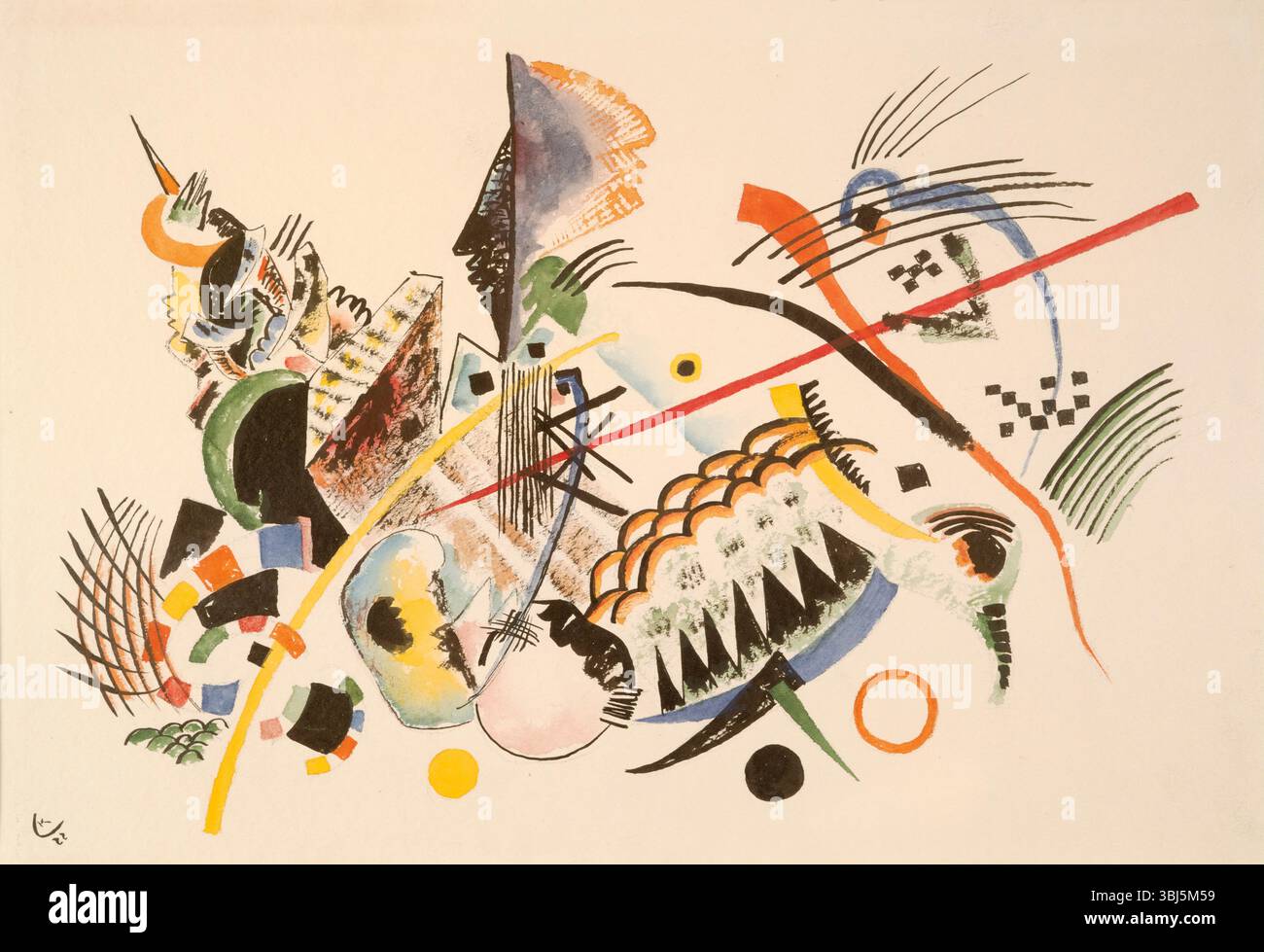Unbenannt, 1922. Gefunden in der Sammlung von Musée National d'Art moderne, Centre Georges Pompidou, Paris. Stockfoto