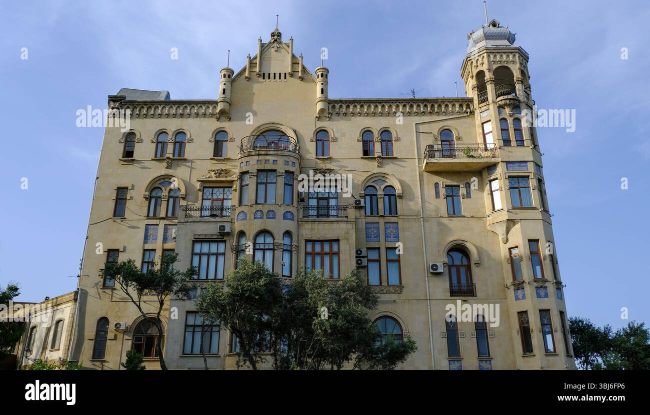 Geschichte Boutique Hotel in Baku, der Hauptstadt Aserbaidschans Stockfoto