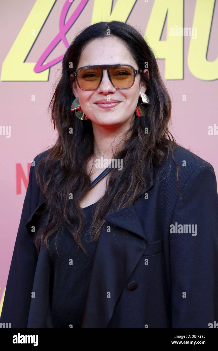 Nilam Farooq bei der Sondervorführung von Kaulitz & Kaulitz S2 im Delphi Filmpalast in Berlin am 12. Juni 2025 Stockfoto