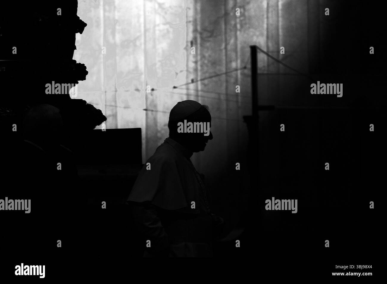 Vatikan, Vatikan. Juni 2025. **NO LIBRI** Italien, Rom, Vatikan, 2025/6/14 .Papst Leo XIV. Leitung des Jubiläums des Sports im Petersdom Foto von ALESSIA GIULIANI /Katholische Presse Foto: Unabhängige Fotoagentur/Alamy Live News Stockfoto