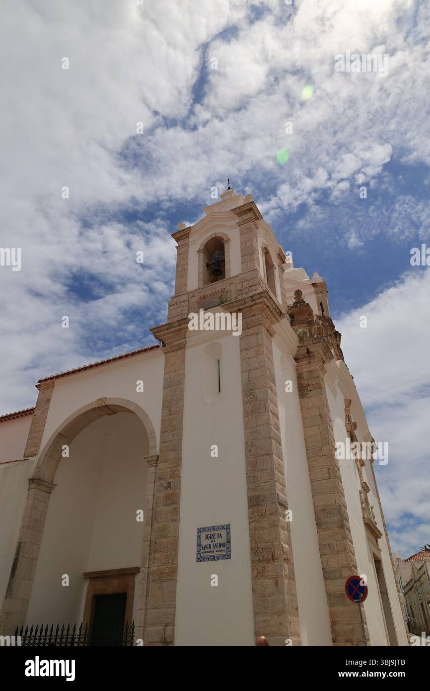 Die Kirche Santo Antonio in Lagos, Portugal Stockfoto