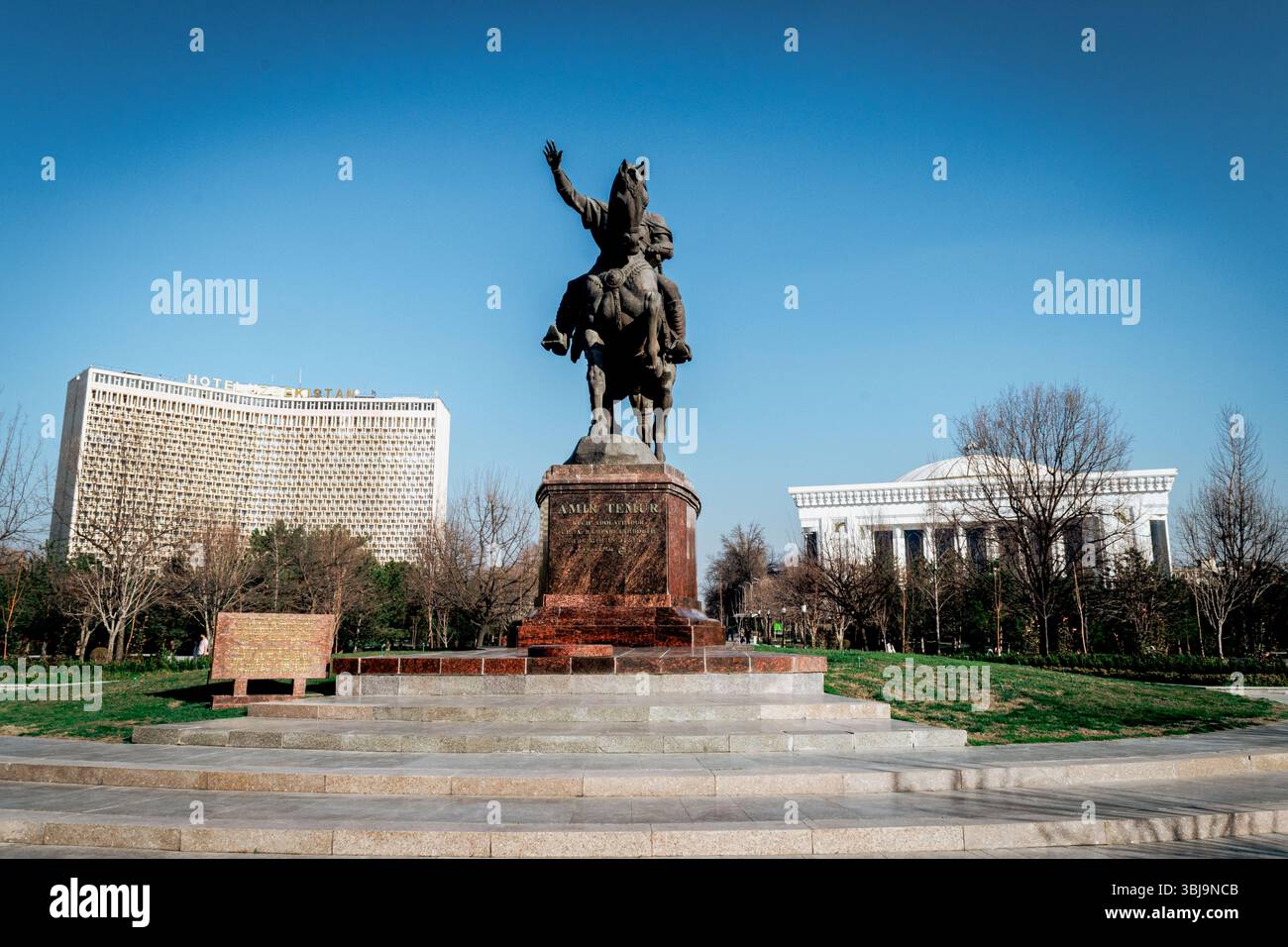 Amir Temur Quadrat Stockfoto