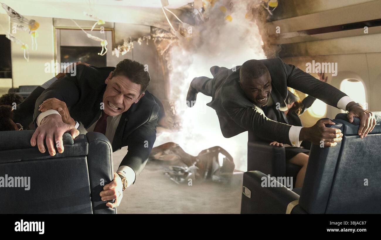 Staatsoberhäupter 2025 Film Idris Elba & John Cena Stockfoto