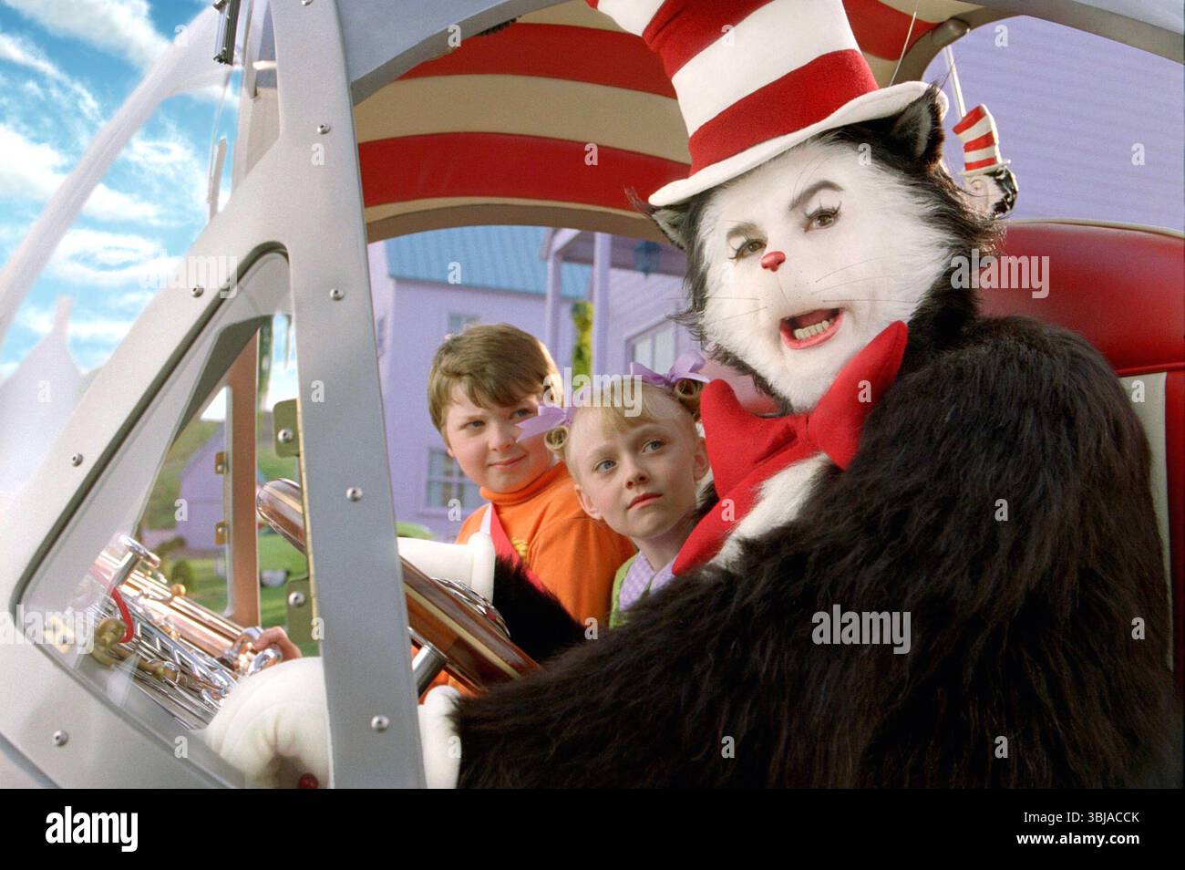 The Cat in the hat Mike Myers, Dakota Fanning & Spencer Breslin Stockfoto