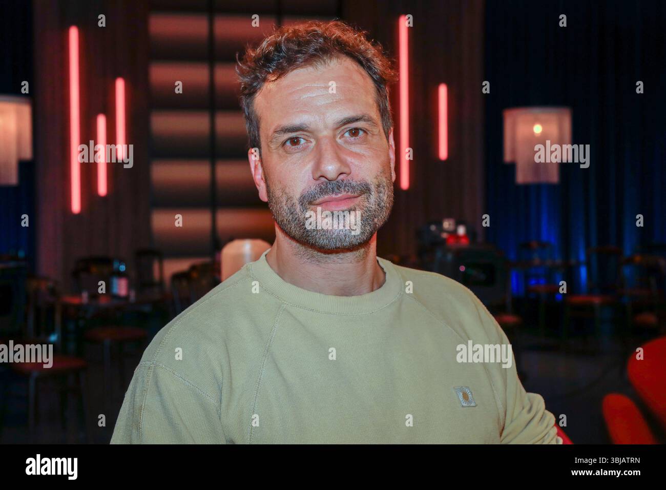 Kai Schumann bei der Aufzeichnung der WDR-Talkshow 'Kölner Treff' im WDR Studio BS 3. Köln, 12.04.2024 Stockfoto