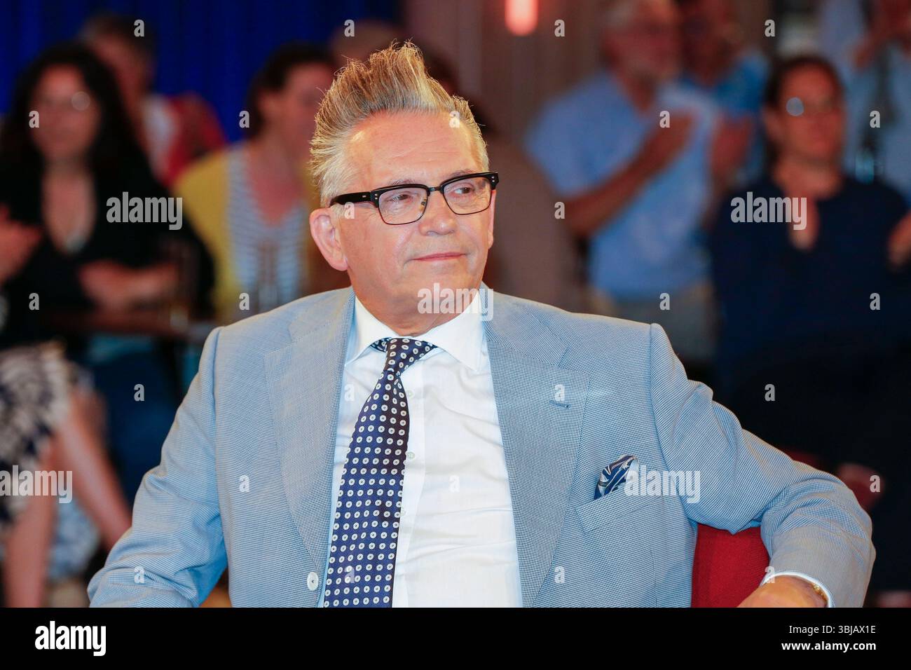 Götz Alsmann bei der Aufzeichnung der WDR-Talkshow 'Kölner Treff' im WDR Studio BS 3. Köln, 29.05.2024 Stockfoto