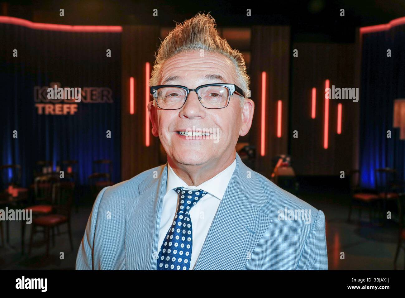 Götz Alsmann bei der Aufzeichnung der WDR-Talkshow 'Kölner Treff' im WDR Studio BS 3. Köln, 29.05.2024 Stockfoto