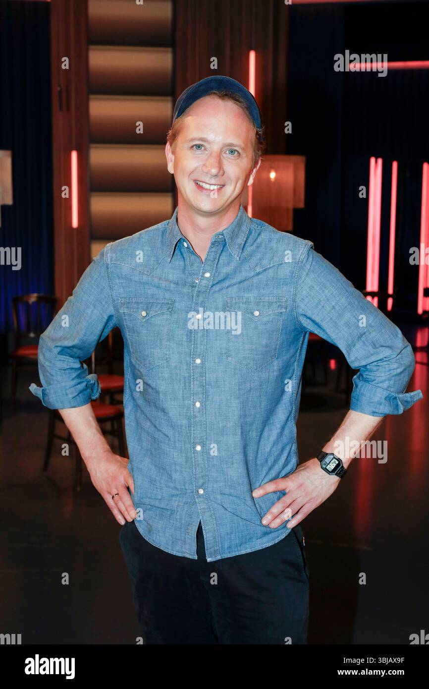 Dennis Gastmann bei der Aufzeichnung der WDR-Talkshow 'Kölner Treff' im WDR Studio BS 3. Köln, 22.08.2024 Stockfoto