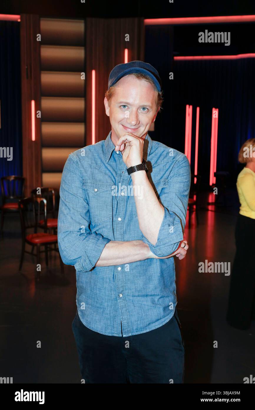 Dennis Gastmann bei der Aufzeichnung der WDR-Talkshow 'Kölner Treff' im WDR Studio BS 3. Köln, 22.08.2024 Stockfoto