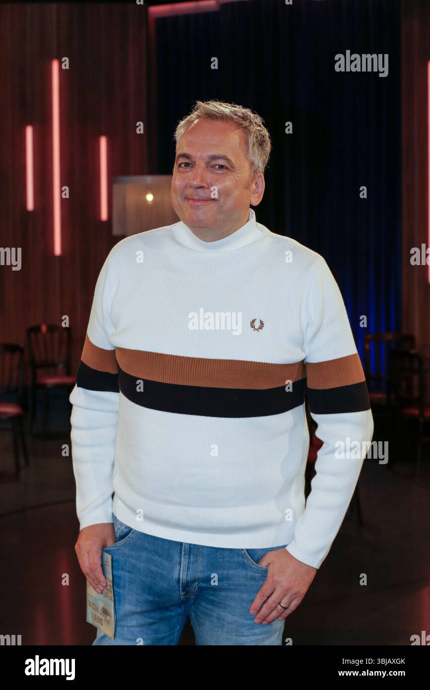 Arnd Zeigler bei der Aufzeichnung der WDR-Talkshow 'Kölner Treff' im WDR Studio BS 3. Köln, 13.09.2024 Stockfoto