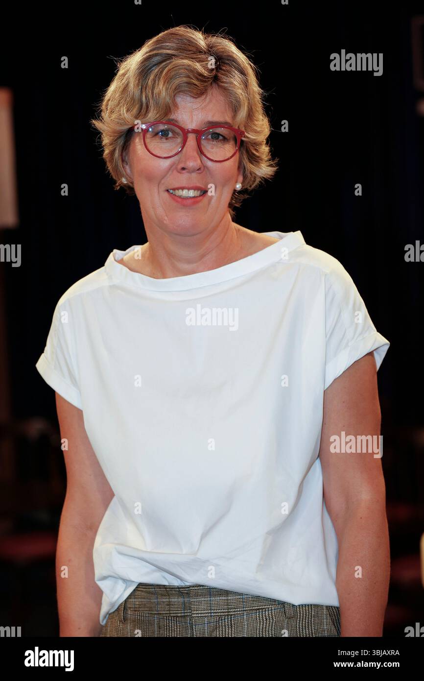 Katrin Iskam bei der Aufzeichnung der WDR-Talkshow 'Kölner Treff' im WDR Studio BS 3. Köln, 02.10.2024 Stockfoto