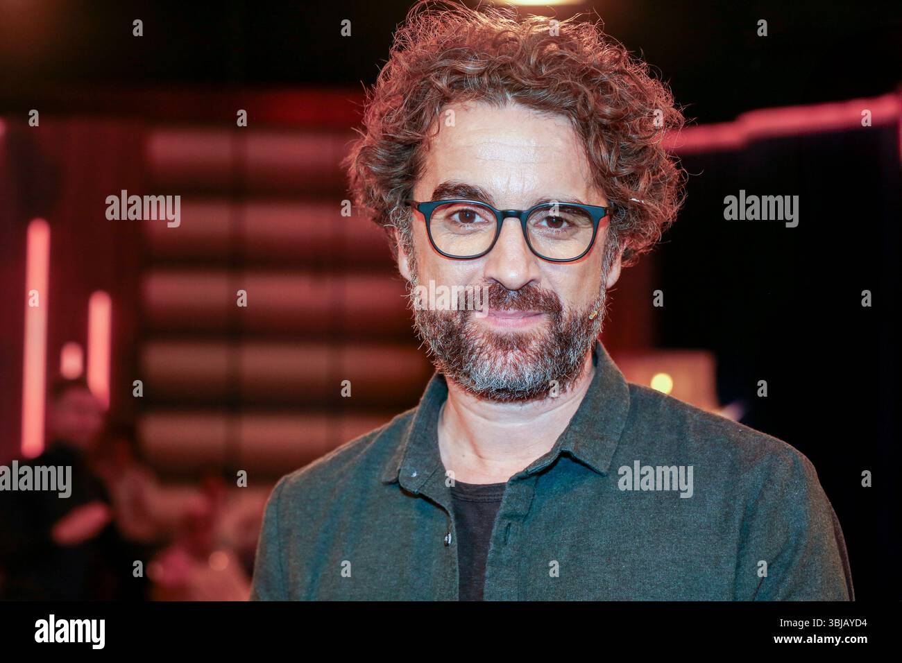 Oliver Wnuk bei der Aufzeichnung der WDR-Talkshow 'Kölner Treff' im WDR Studio BS 3. Köln, 05.12.2024 Stockfoto