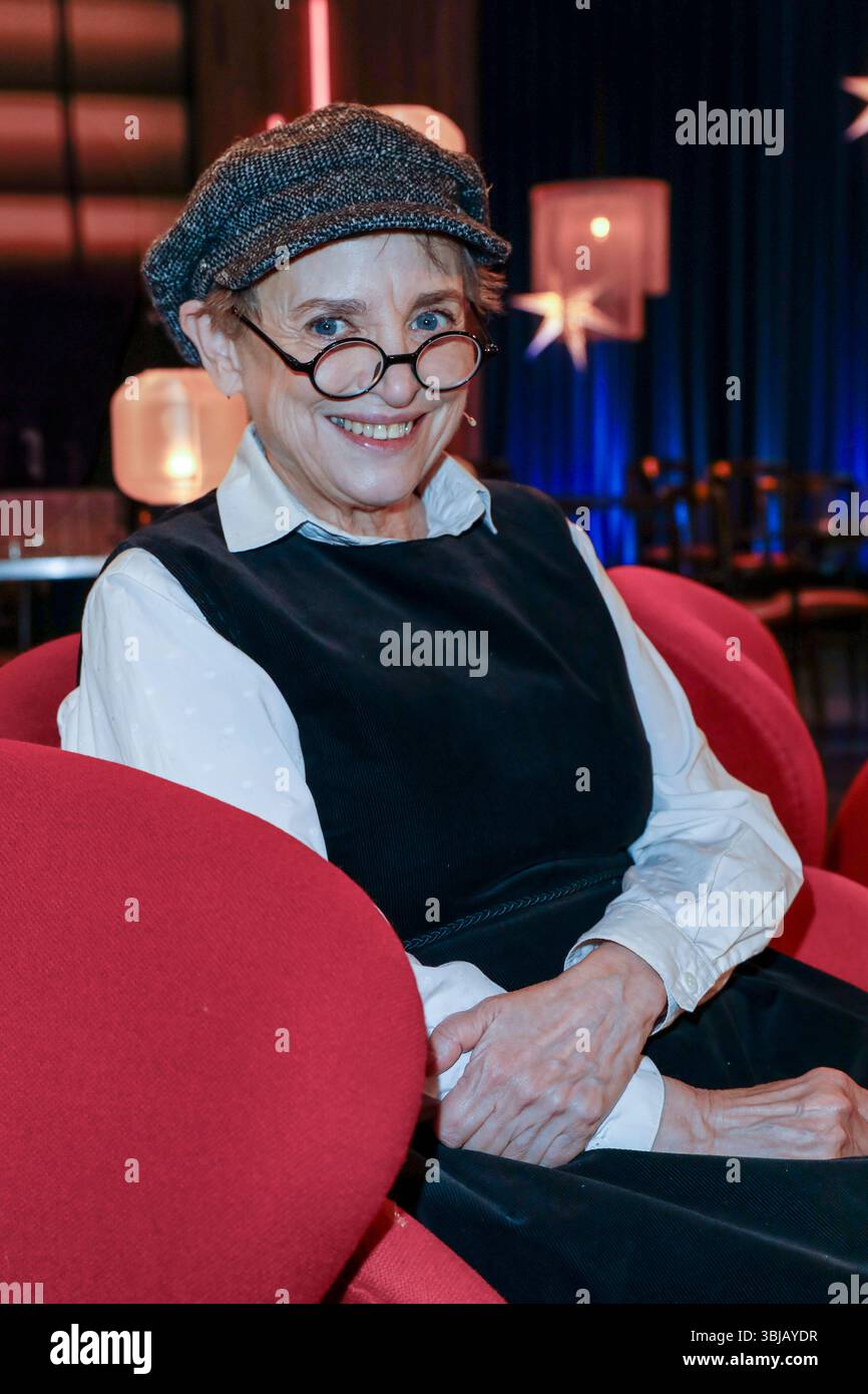 Katharina Thalbach bei der Aufzeichnung der WDR-Talkshow 'Kölner Treff' im WDR Studio BS 3. Köln, 05.12.2024 Stockfoto