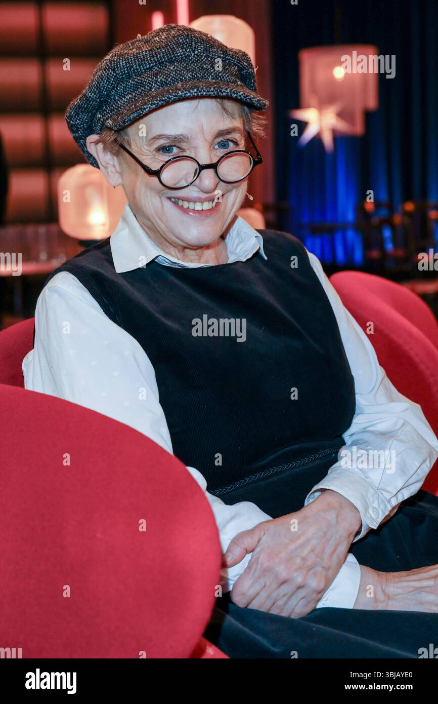 Katharina Thalbach bei der Aufzeichnung der WDR-Talkshow 'Kölner Treff' im WDR Studio BS 3. Köln, 05.12.2024 Stockfoto