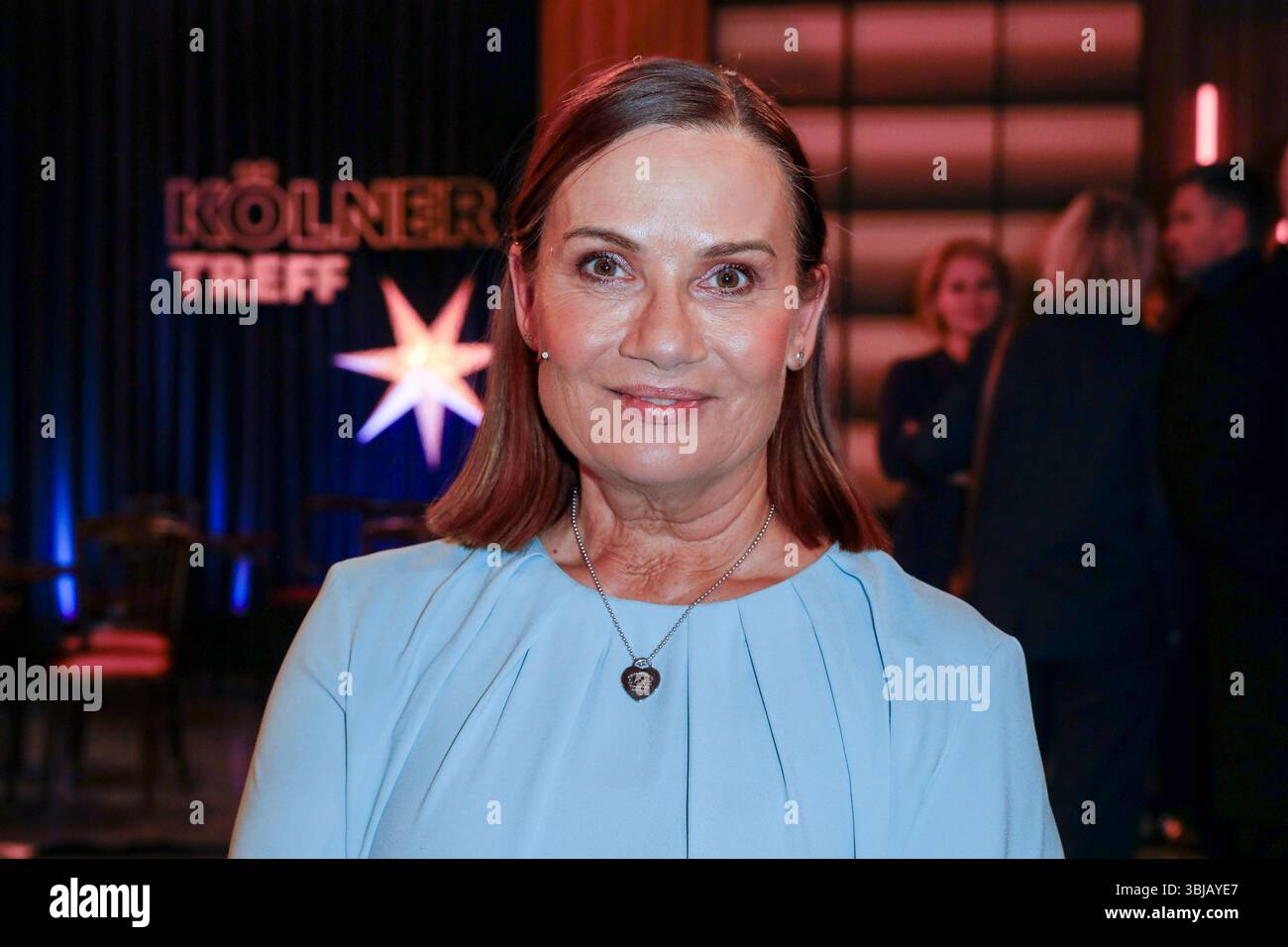 Jenny Jürgens bei der Aufzeichnung der WDR-Talkshow 'Kölner Treff' im WDR Studio BS 3. Köln, 05.12.2024 Stockfoto