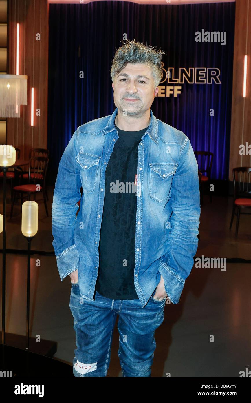 Lotto Chico bei der Aufzeichnung der WDR-Talkshow 'Kölner Treff' im WDR Studio BS 3. Köln, 21.02.2025 Stockfoto