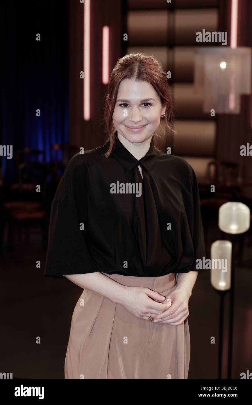Cristina de Rego bei der Aufzeichnung der WDR-Talkshow 'Kölner Treff' im WDR Studio BS 3. Köln, 27.03.2025 Stockfoto