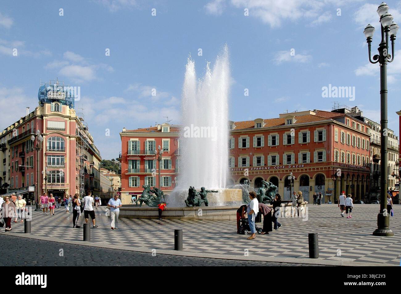 Nizza, Massena Square, Frankreich, Europa Stockfoto