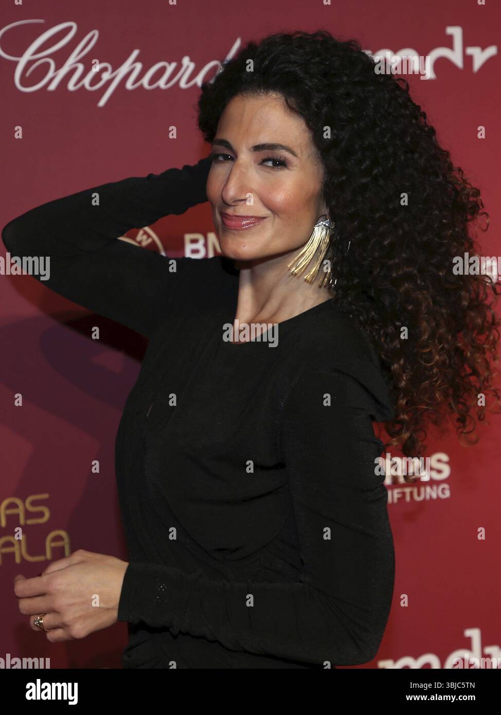 Marwa Eldessouky bei der 30. Jose Carreras Gala 2023 am 12. Dezember 2024 in der Medienstadt Leipzig, Leipzig, DE Stockfoto