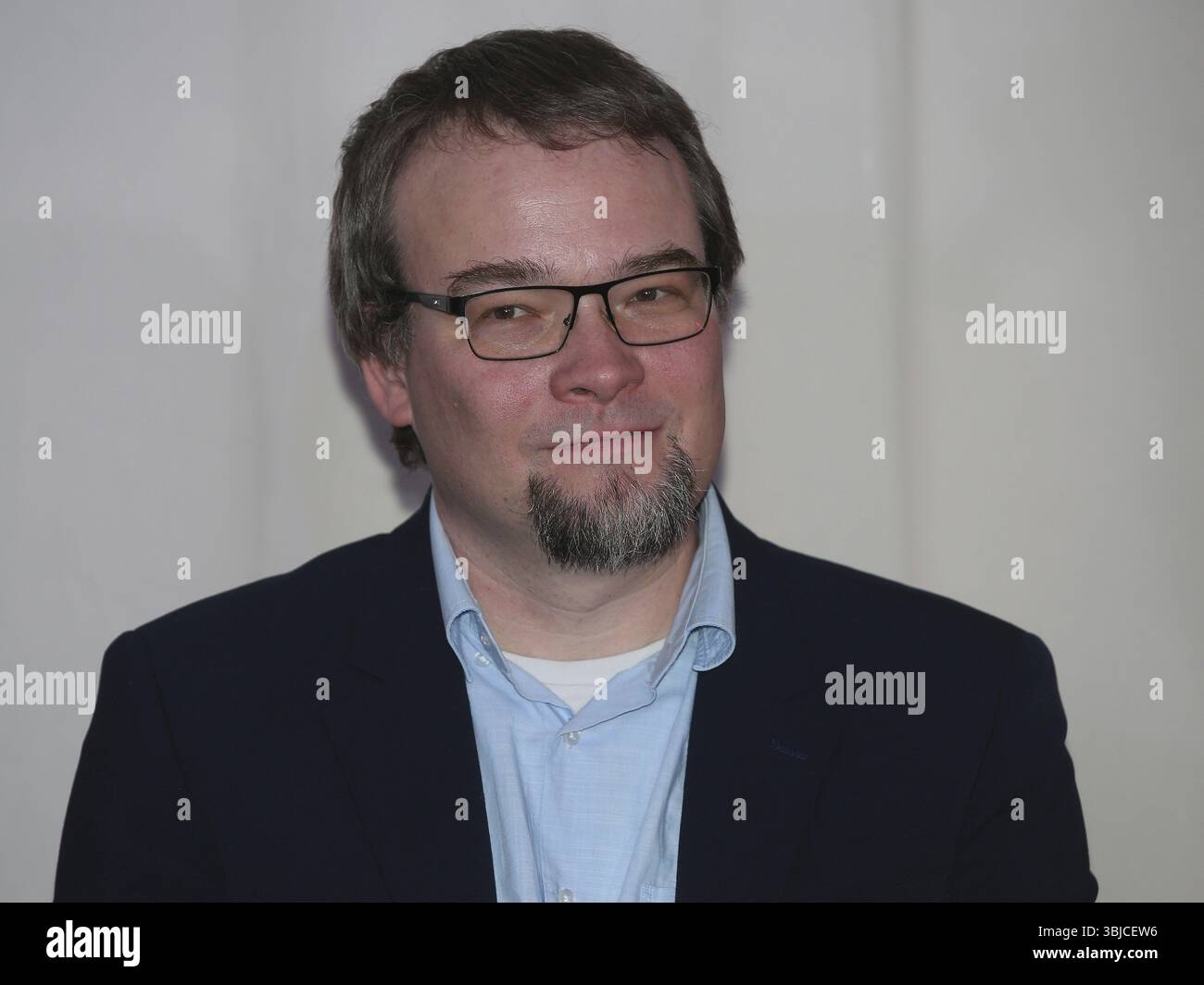 Deutscher Politiker Dennis Jannack (die linke) bei einer Veranstaltung im Familienhaus Magdeburg, Magdeburg, DE Stockfoto