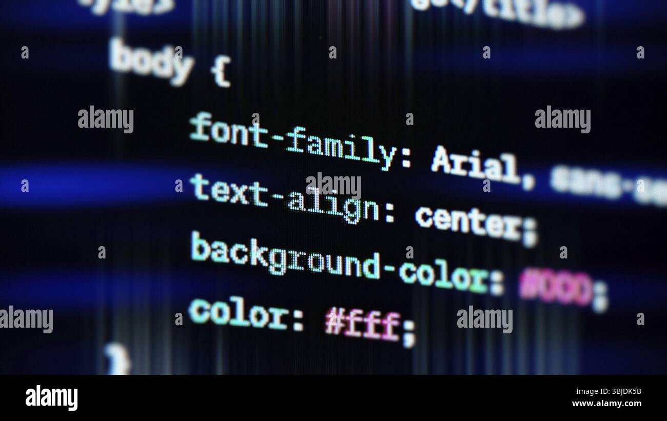 New York, USA - 31.05.2023: HTML-Code geschrieben von Chatgpt. Editorial Stockfoto